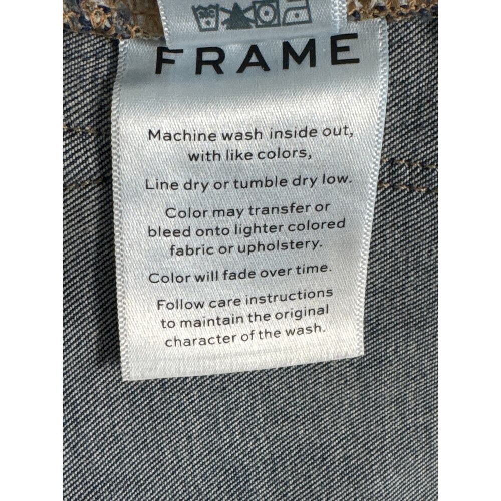 FRAME Denim Le Crop Mini Boot Jeans in Westcliff Medium Wash‎ Size 26 - Picture 8 of 15